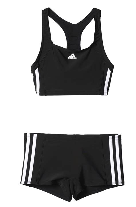 adidas bikini set damen - schwarz/weiß|Adidas bikini kleidung.